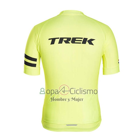 Trek Ropa Ciclismo Culotte Corto 2018 Mangas Cortas Luz AMarillo